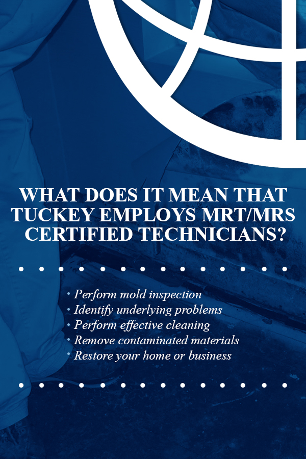 Tuckey Employs MRT/MRS Certified Technicians