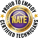 NATE certified technicians